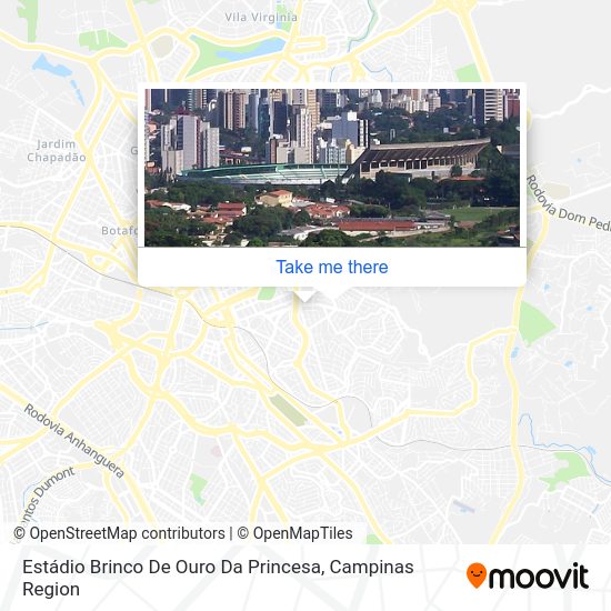 Estádio Brinco De Ouro Da Princesa map