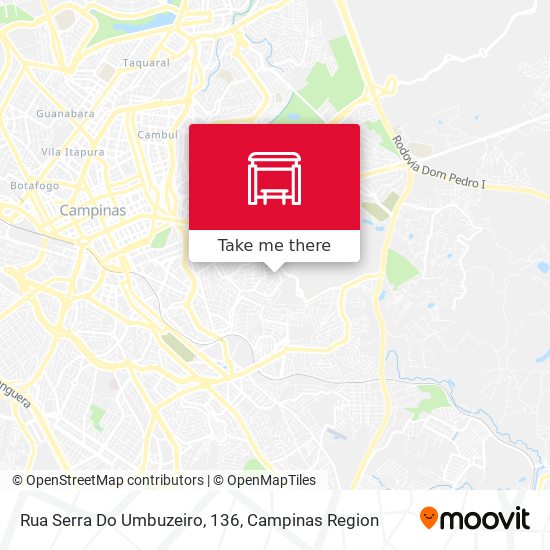 Rua Serra Do Umbuzeiro, 136 map