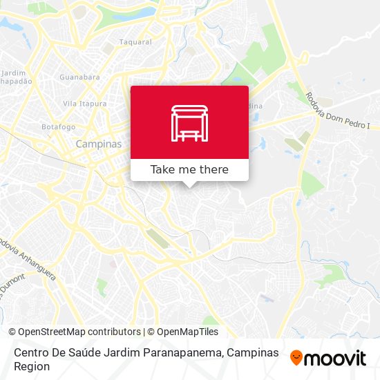 Centro De Saúde Jardim Paranapanema map
