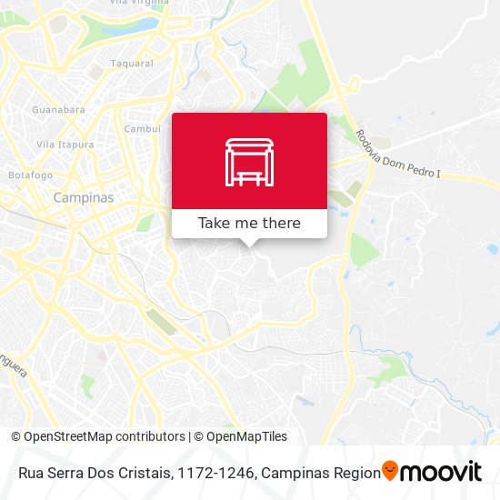 Rua Serra Dos Cristais, 1172-1246 map