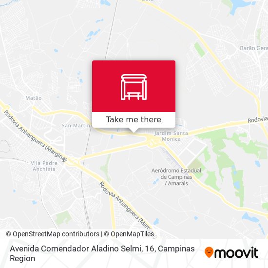 Avenida Comendador Aladino Selmi, 16 map