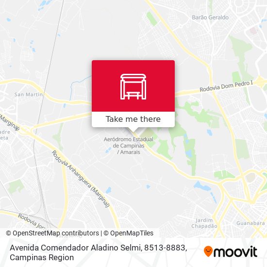 Avenida Comendador Aladino Selmi, 8513-8883 map