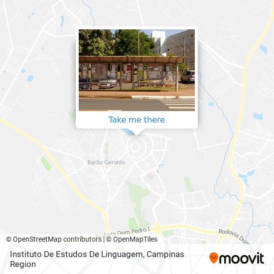 Instituto De Estudos De Linguagem map