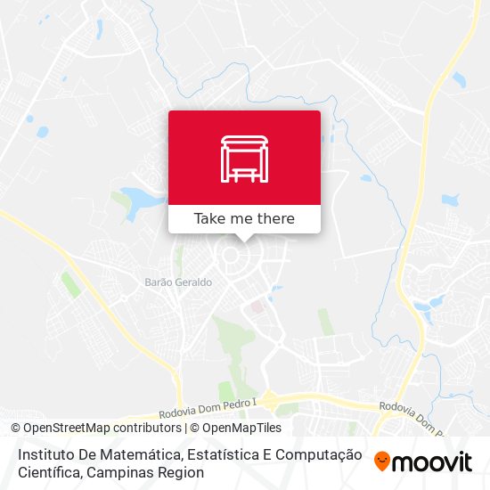 Instituto De Matemática, Estatística E Computação Científica map