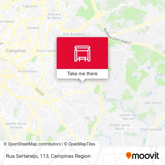 Rua Sertanejo, 113 map