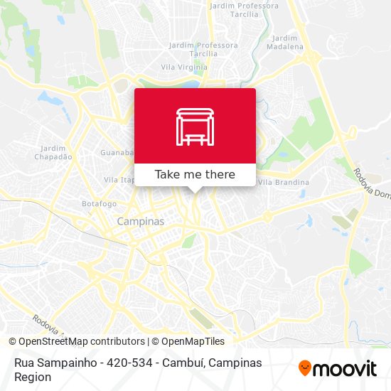 Rua Sampainho -  420-534 - Cambuí map