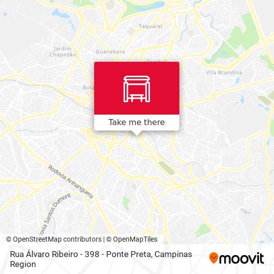 Rua Álvaro Ribeiro -  398 - Ponte Preta map