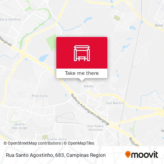 Rua Santo Agostinho, 683 map