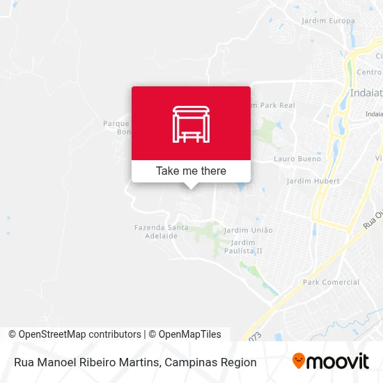 Rua Manoel Ribeiro Martins map