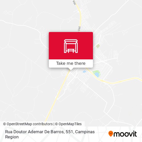 Rua Doutor Ademar De Barros, 551 map