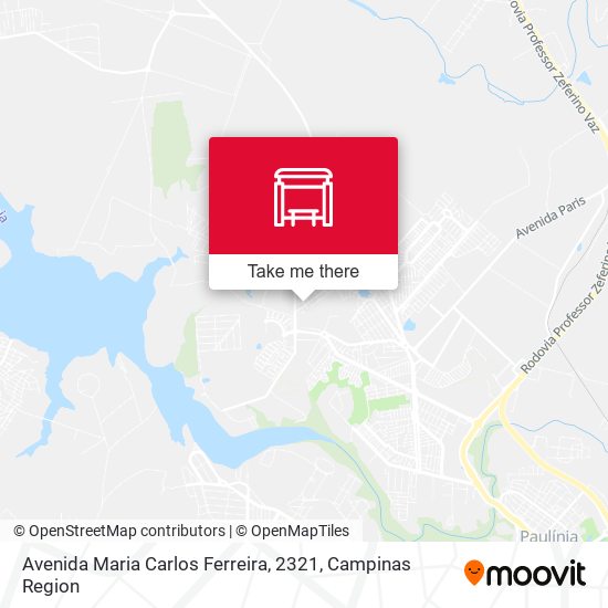 Avenida Maria Carlos Ferreira, 2321 map