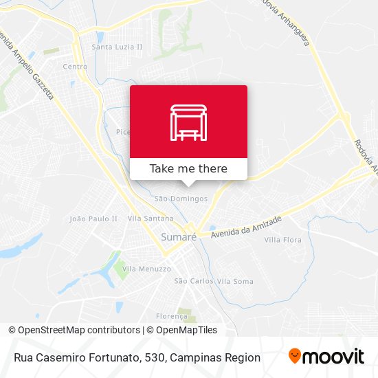 Rua Casemiro Fortunato, 530 map