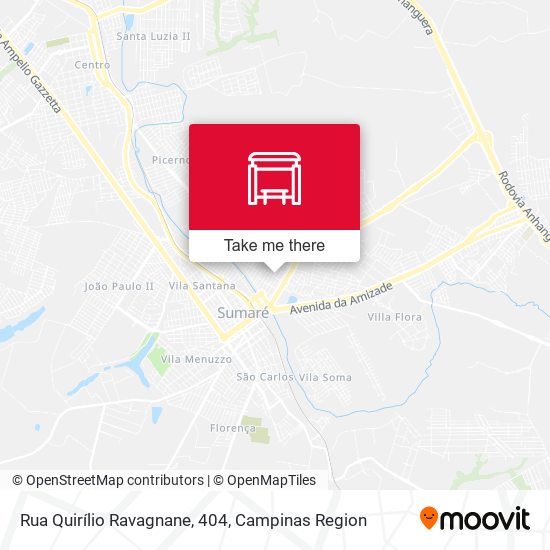 Rua Quirílio Ravagnane, 404 map