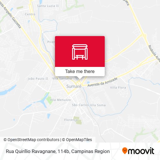 Rua Quirílio Ravagnane, 114b map