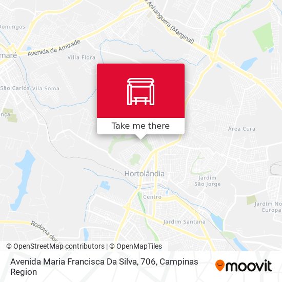Avenida Maria Francisca Da Silva, 706 map