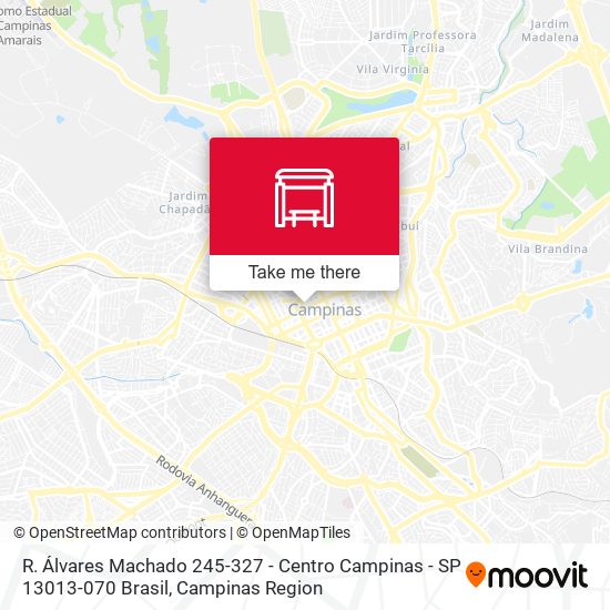 R. Álvares Machado 245-327 - Centro Campinas - SP 13013-070 Brasil map