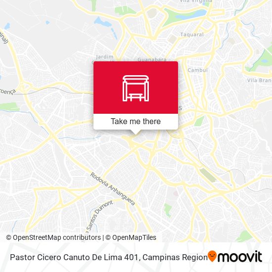 Pastor Cicero Canuto De Lima 401 map