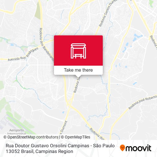 Rua Doutor Gustavo Orsolini Campinas - São Paulo 13052 Brasil map