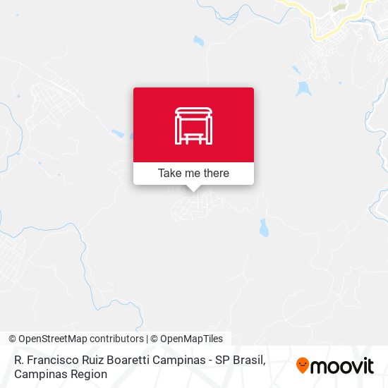 R. Francisco Ruiz Boaretti Campinas - SP Brasil map