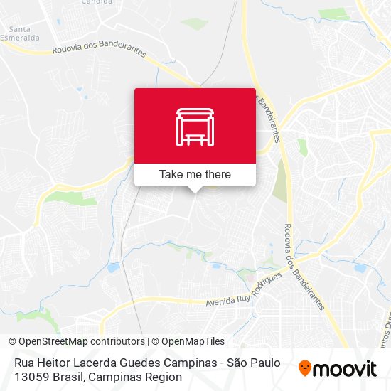 Rua Heitor Lacerda Guedes Campinas - São Paulo 13059 Brasil map