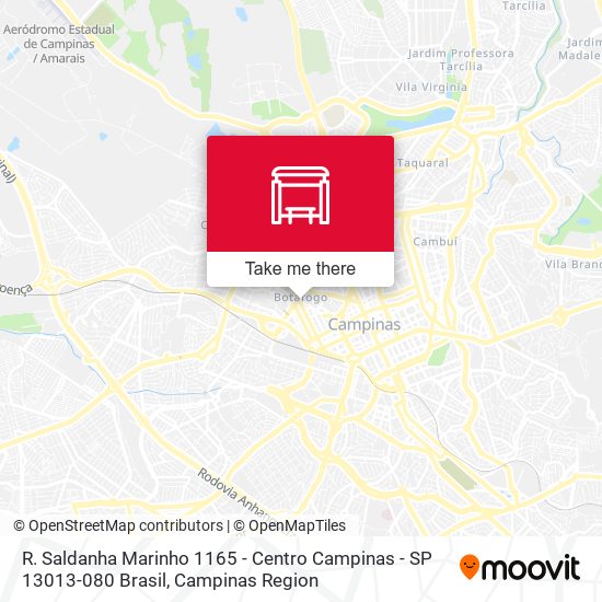 R. Saldanha Marinho 1165 - Centro Campinas - SP 13013-080 Brasil map