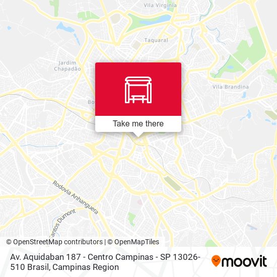 Av. Aquidaban 187 - Centro Campinas - SP 13026-510 Brasil map