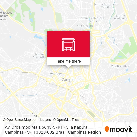 Av. Orosimbo Maia 5643-5791 - Vila Itapura Campinas - SP 13023-002 Brasil map