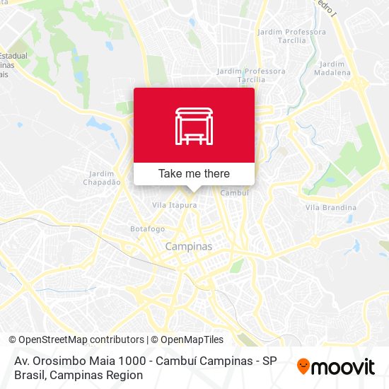 Av. Orosimbo Maia 1000 - Cambuí Campinas - SP Brasil map