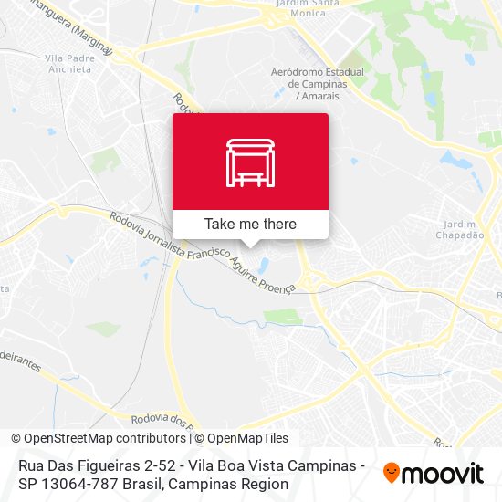 Rua Das Figueiras 2-52 - Vila Boa Vista Campinas - SP 13064-787 Brasil map