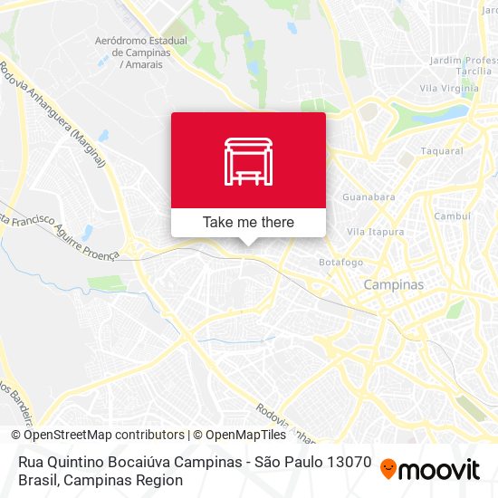 Rua Quintino Bocaiúva Campinas - São Paulo 13070 Brasil map