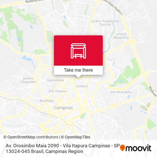 Av. Orosimbo Maia 2090 - Vila Itapura Campinas - SP 13024-045 Brasil map