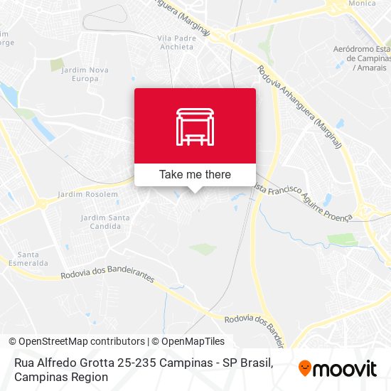 Rua Alfredo Grotta 25-235 Campinas - SP Brasil map
