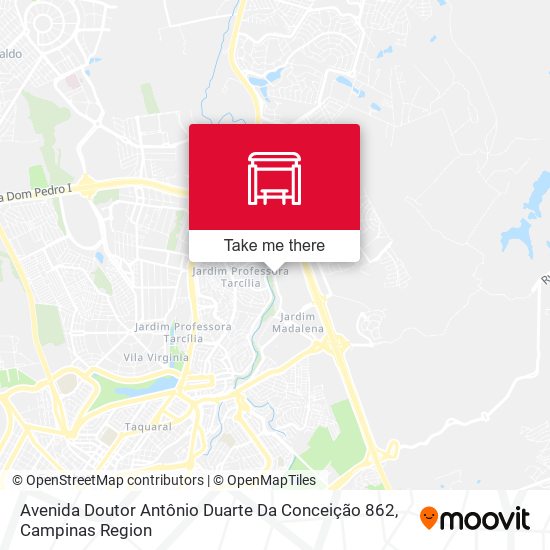 Avenida Doutor Antônio Duarte Da Conceição 862 map