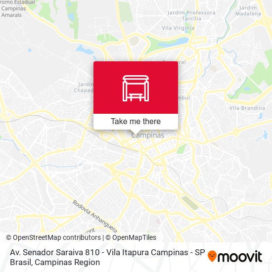 Av. Senador Saraiva 810 - Vila Itapura Campinas - SP Brasil map