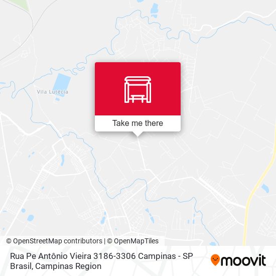 Rua Pe Antônio Vieira 3186-3306 Campinas - SP Brasil map