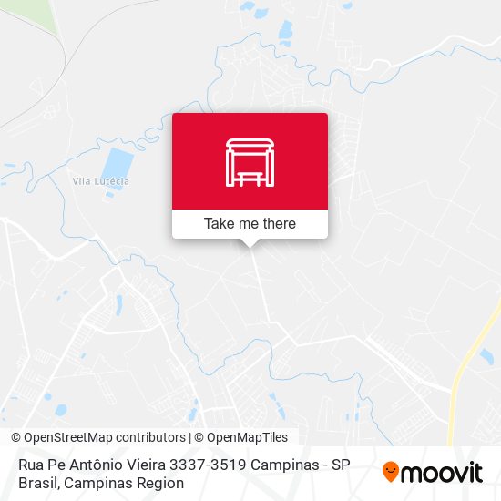 Rua Pe Antônio Vieira 3337-3519 Campinas - SP Brasil map