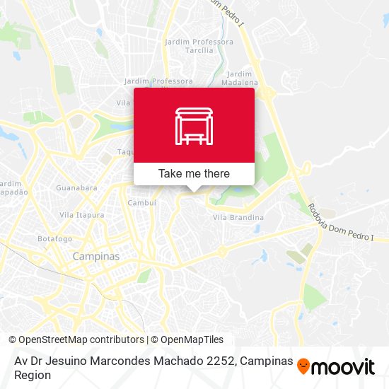 Av Dr Jesuino Marcondes Machado 2252 map