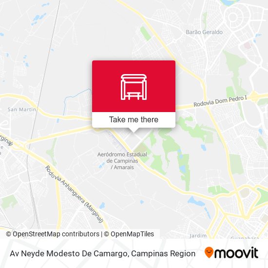 Av Neyde Modesto De Camargo map
