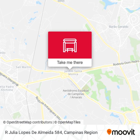R Julia Lopes De Almeida 584 map