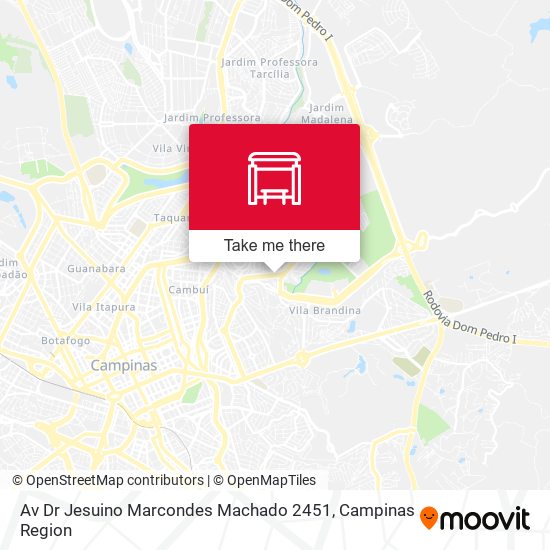 Av Dr Jesuino Marcondes Machado 2451 map