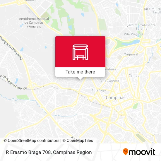 R Erasmo Braga 708 map