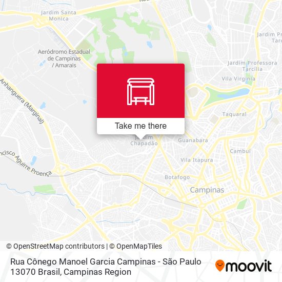 Rua Cônego Manoel Garcia Campinas - São Paulo 13070 Brasil map