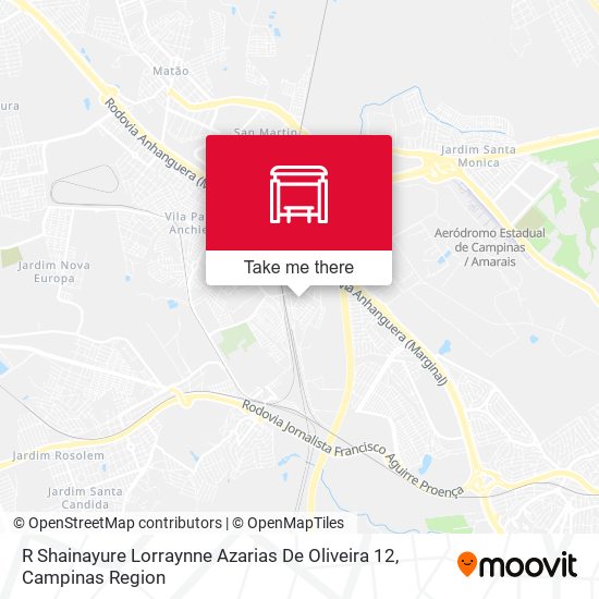 R Shainayure Lorraynne Azarias De Oliveira 12 map