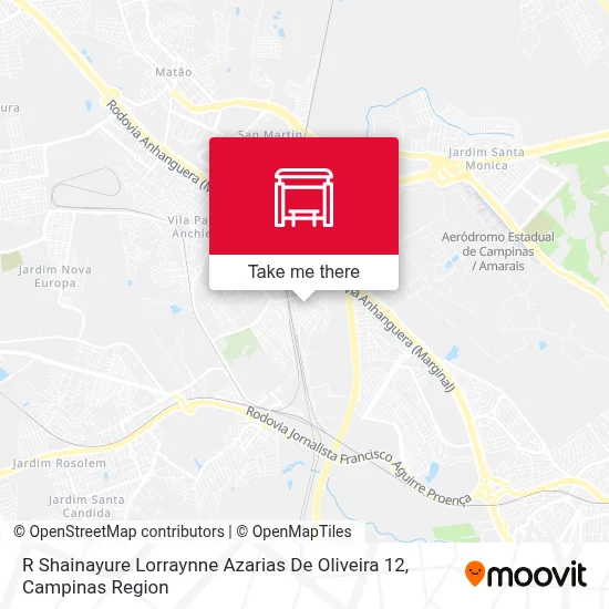 R Shainayure Lorraynne Azarias De Oliveira 12 map