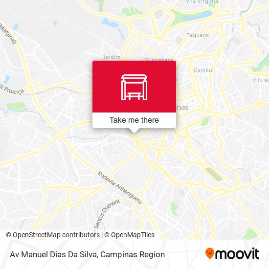 Av Manuel Dias Da Silva map