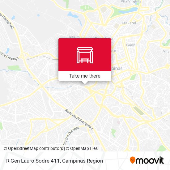 R Gen Lauro Sodre 411 map