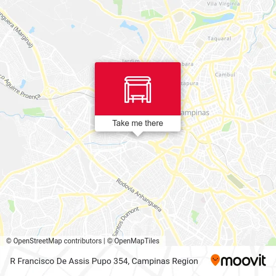 R Francisco De Assis Pupo 354 map