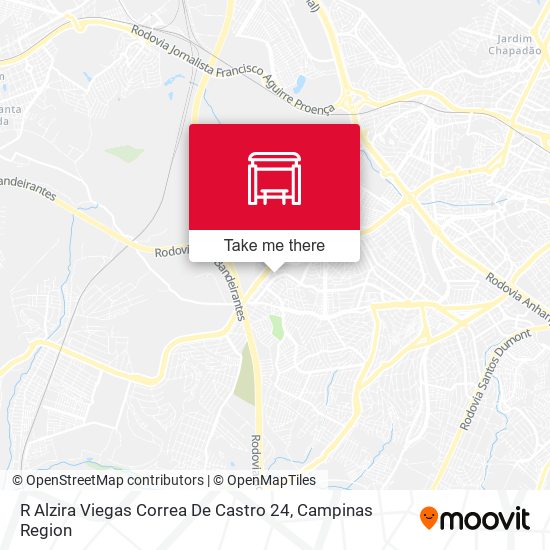 R Alzira Viegas Correa De Castro 24 map