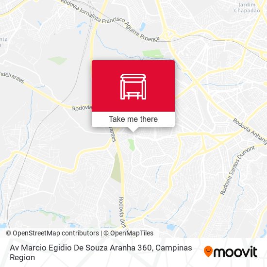 Av Marcio Egidio De Souza Aranha 360 map