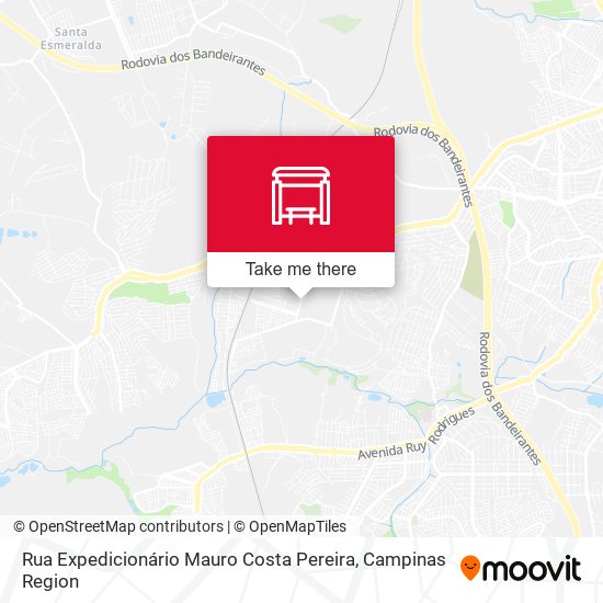 Rua Expedicionário Mauro Costa Pereira map